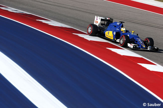 Marcus Ericsson - Sauber - Sábado - GP EE. UU. 2016