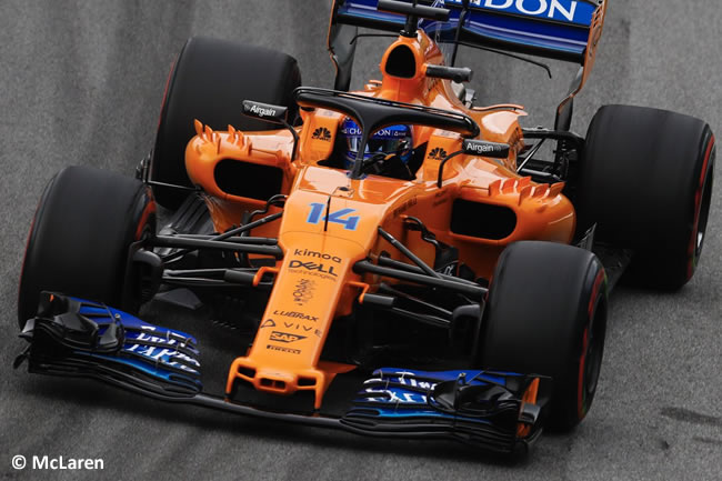 Fernando Alonso - McLaren - Entrenamientos Gran Premio de Brasil 2018 - Interlagos