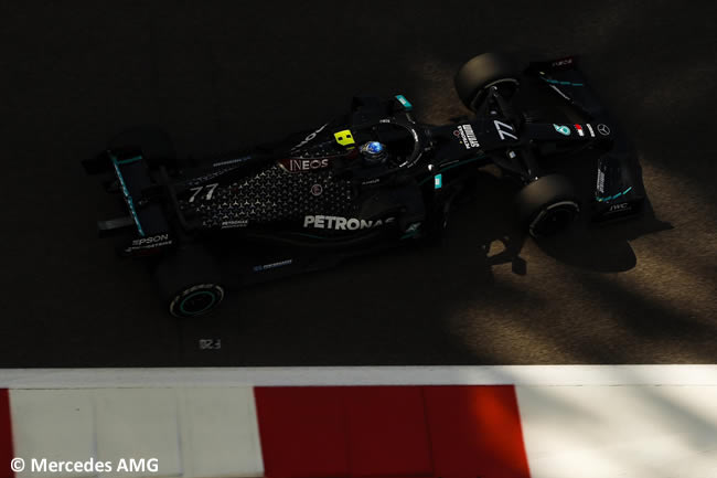 Valtteri Bottas - Mercedes - Entrenamientos Libres - Gran Premio Abu Dhabi - 2020